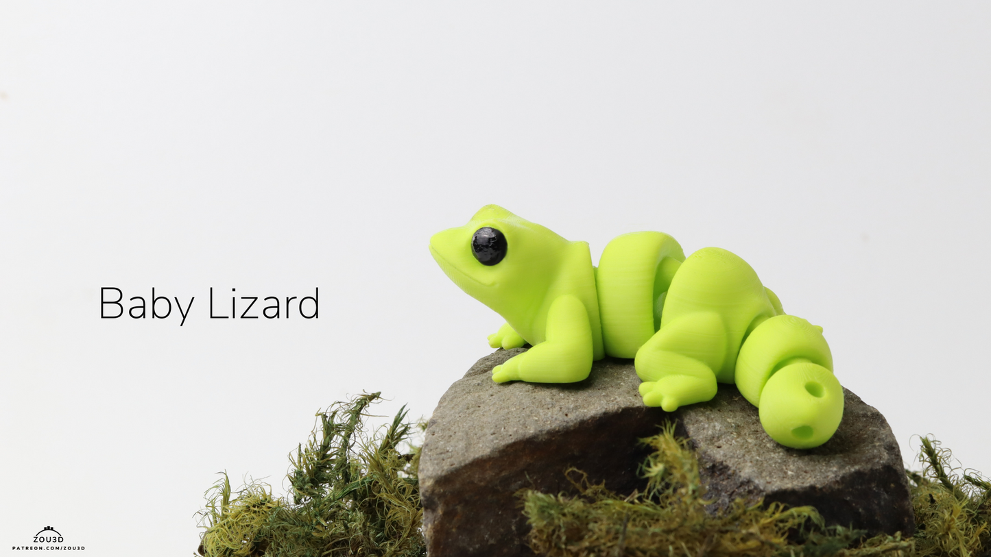 Mini FlexiPets - Baby Lizard