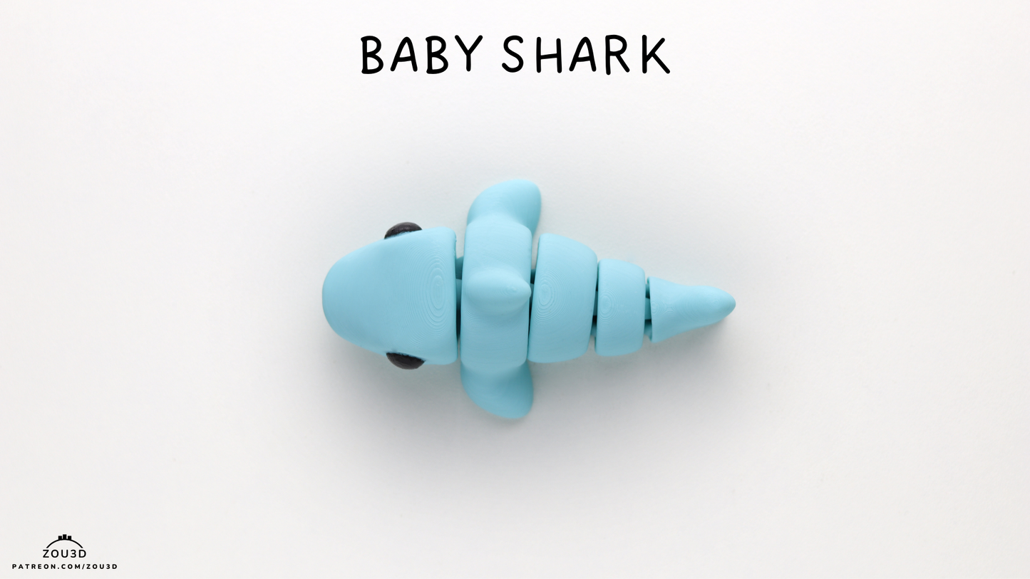 Mini FlexiPets - Baby Shark