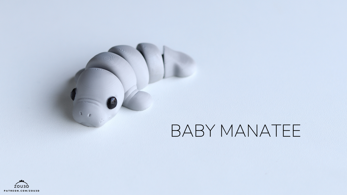 Mini FlexiPets - Baby Manatee