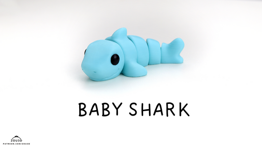 Mini FlexiPets - Baby Shark