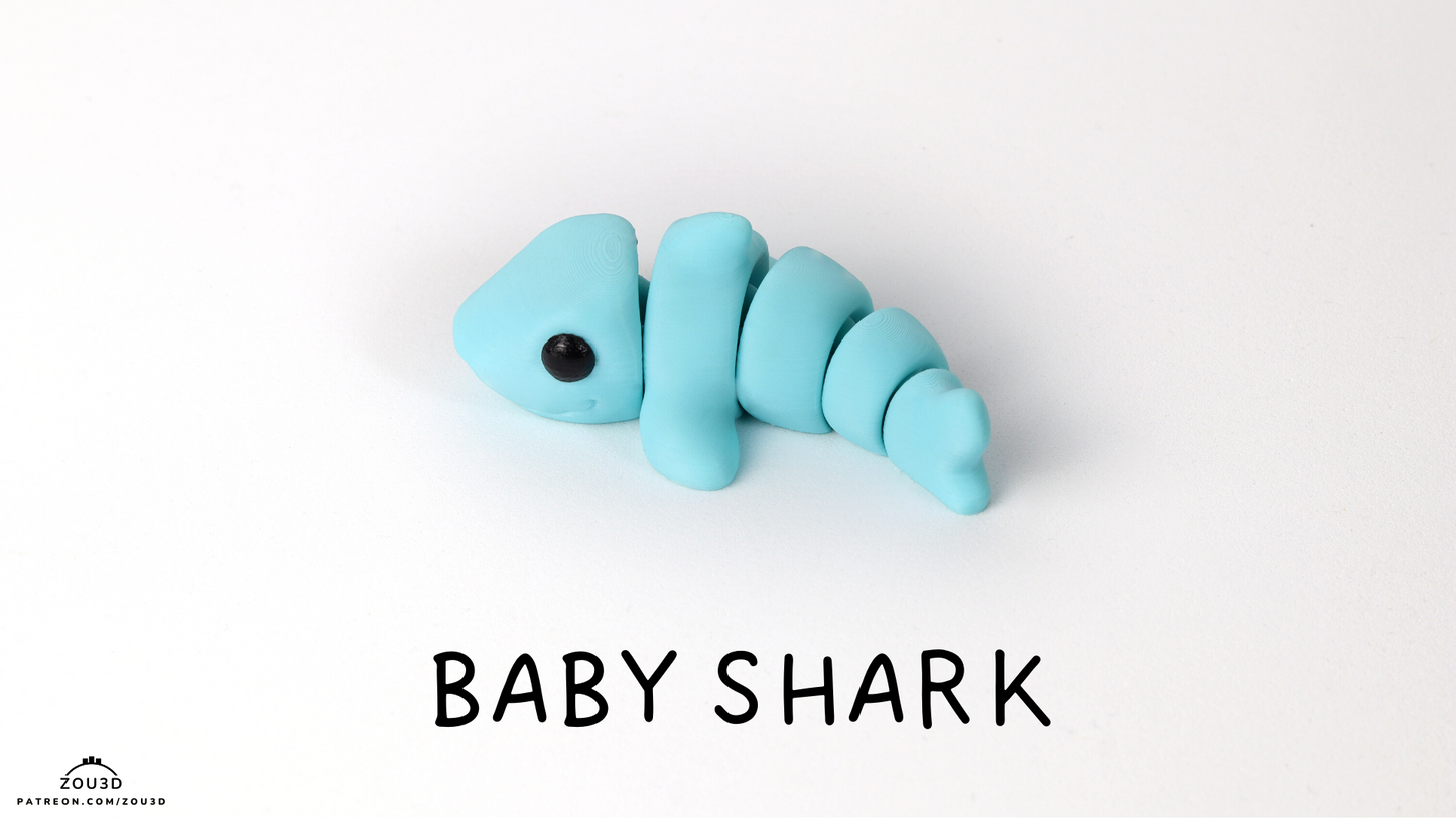 Mini FlexiPets - Baby Shark