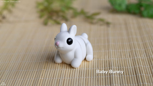 Mini FlexiPets - Baby Bunny