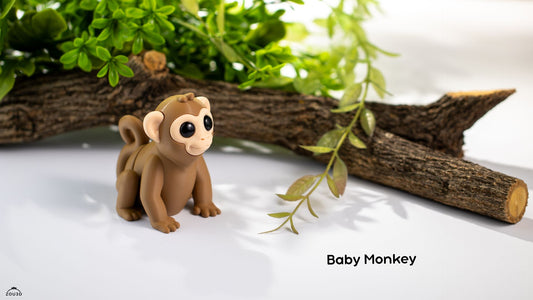 Mini FlexiPets - Baby Monkey