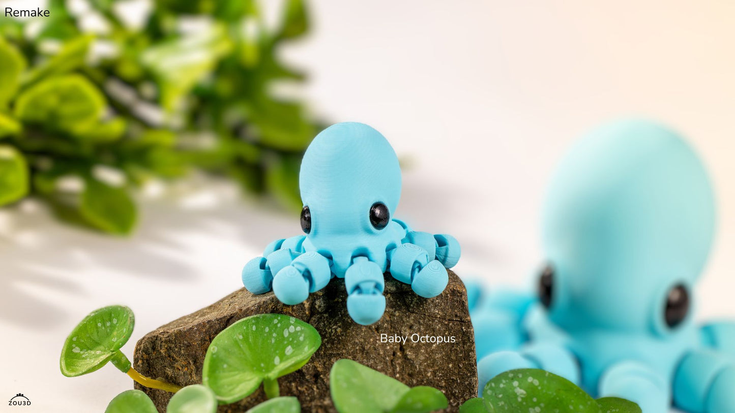 Mini FlexiPets - Baby Octopus