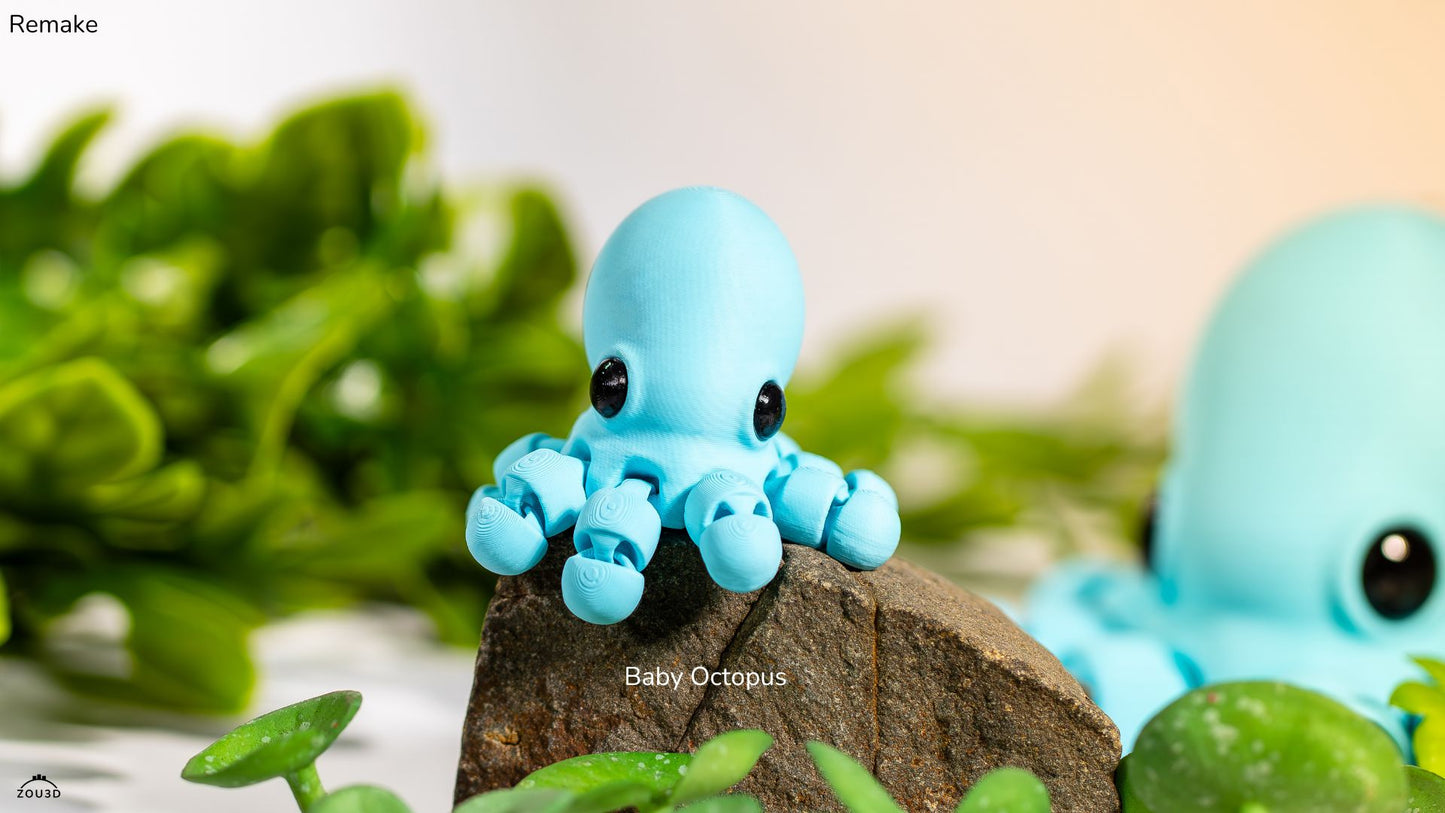 Mini FlexiPets - Baby Octopus