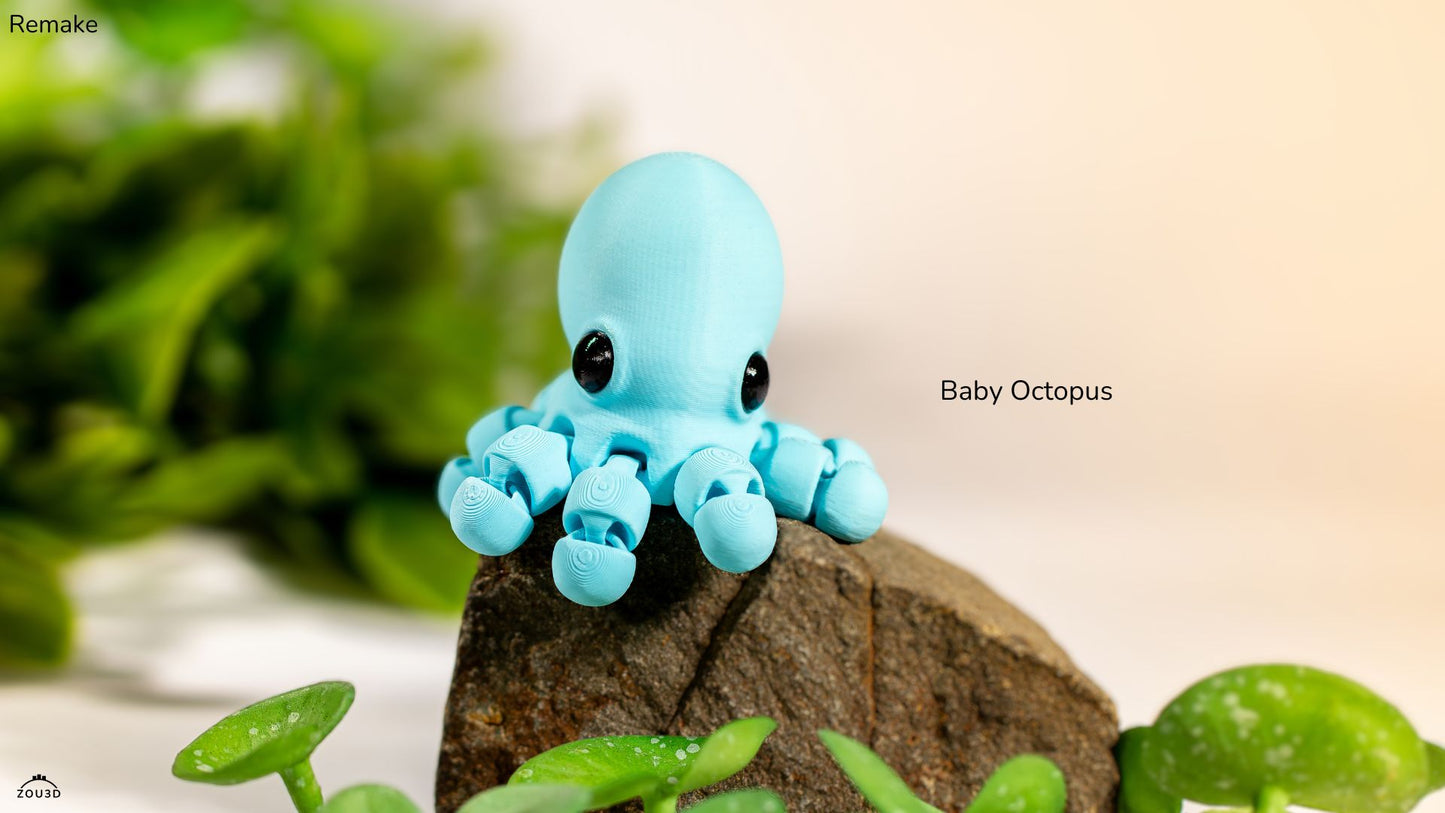 Mini FlexiPets - Baby Octopus