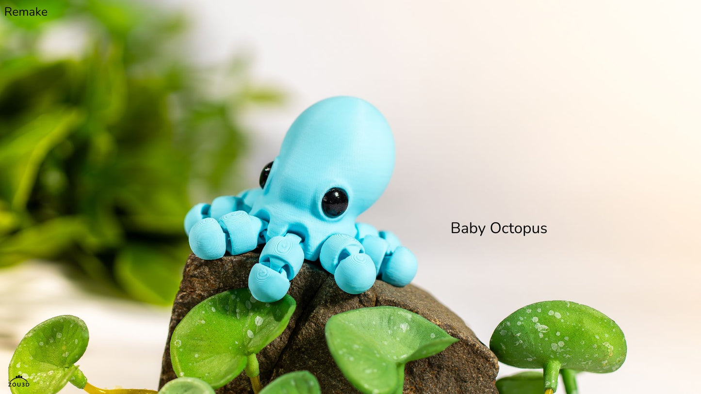 Mini FlexiPets - Baby Octopus