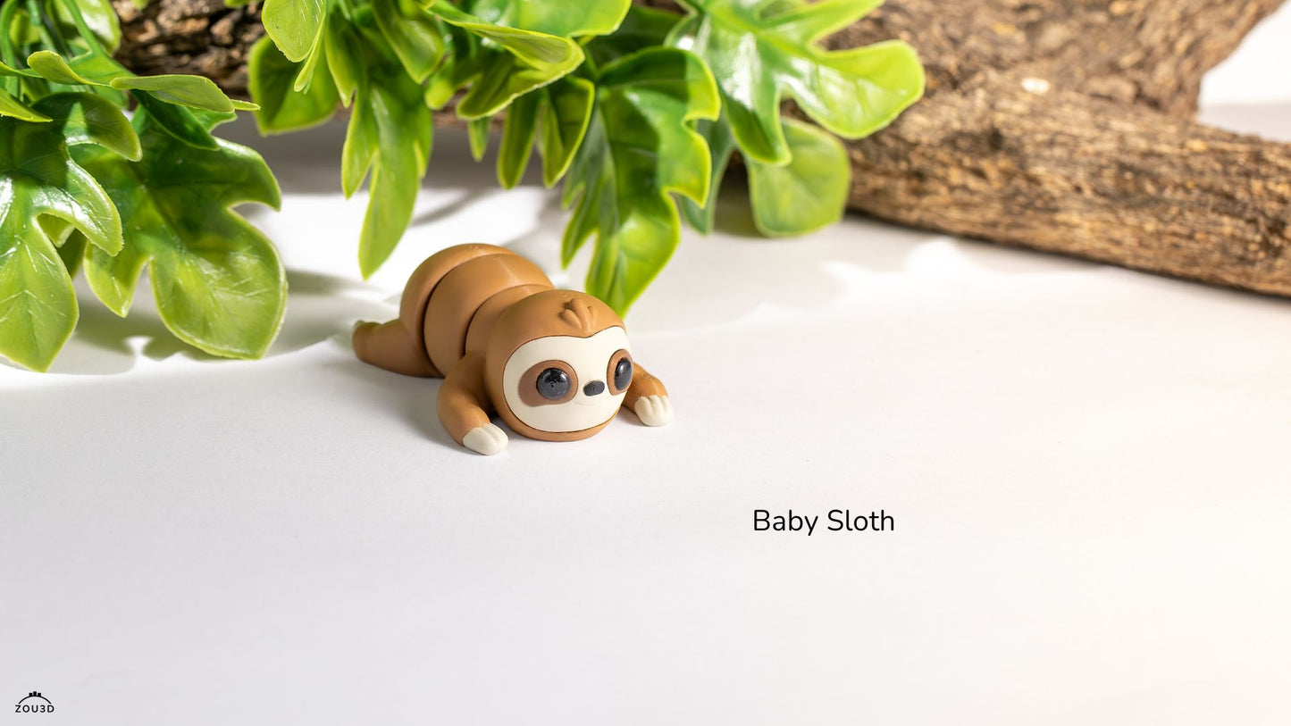 Mini FlexiPets - Baby Sloth