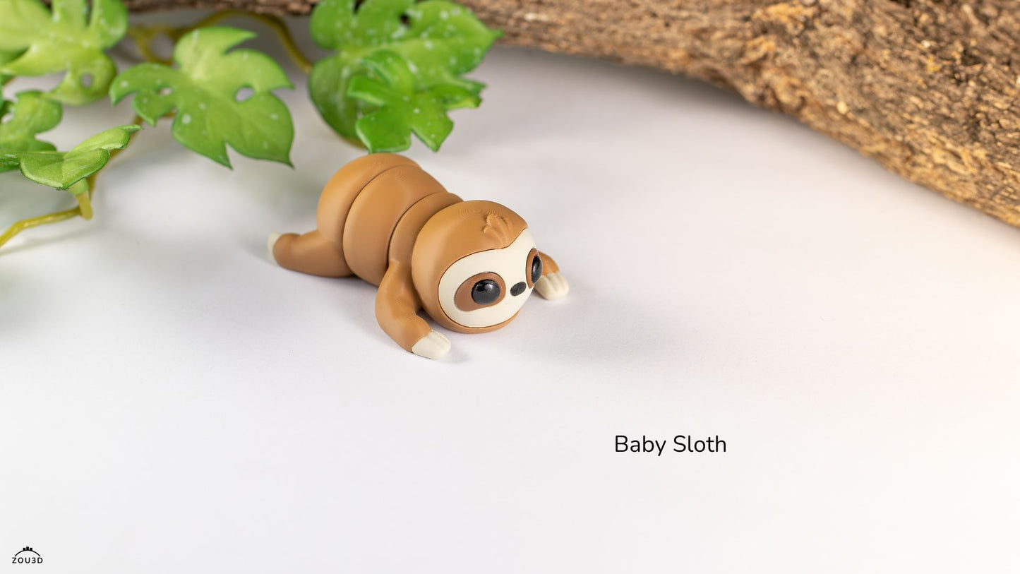Mini FlexiPets - Baby Sloth